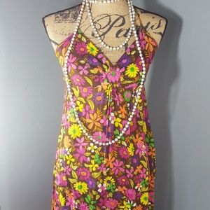 🔵 Free People Floral Lightweight Beach Dress